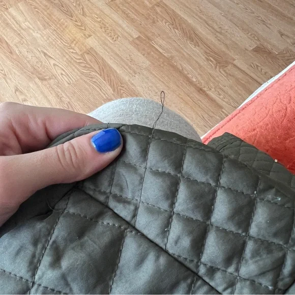 Me Jane Green Quilted Zip Up Jacket - Picture 9 of 9